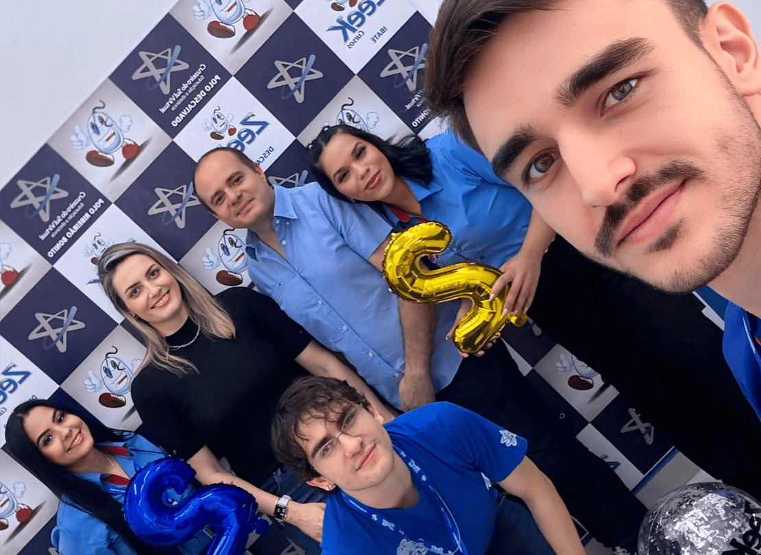 Celebração de Aniversário na Zeek Cursos Descalvado